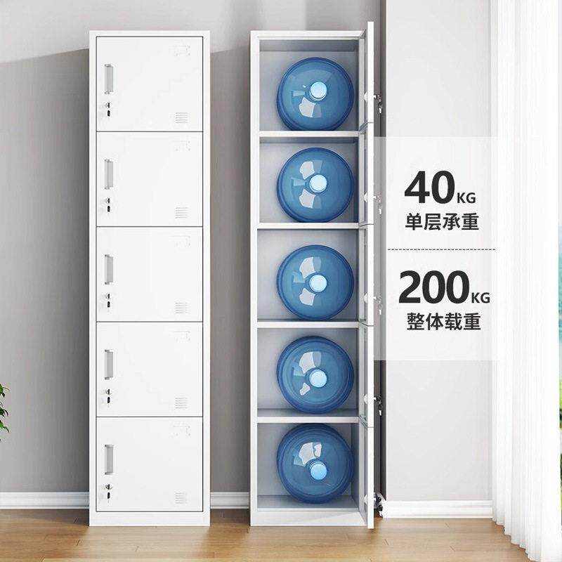 门更柜员档工储柜商202504G用铁皮柜公物室案收纳柜家用衣简易换
