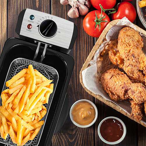 家用油炸锅 商用3L电油炸锅电炸炉炸串机油炸机 fryer