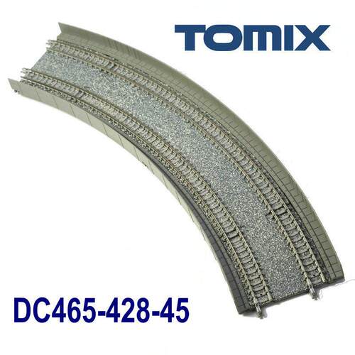 火车模型N TOMIX N比例轨道三种半径 DC465/428/391/354/317/280