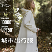 全身防暴雨单人男款 雨衣女款 长款 电动车时尚 骑行徒步情侣雨披 时尚