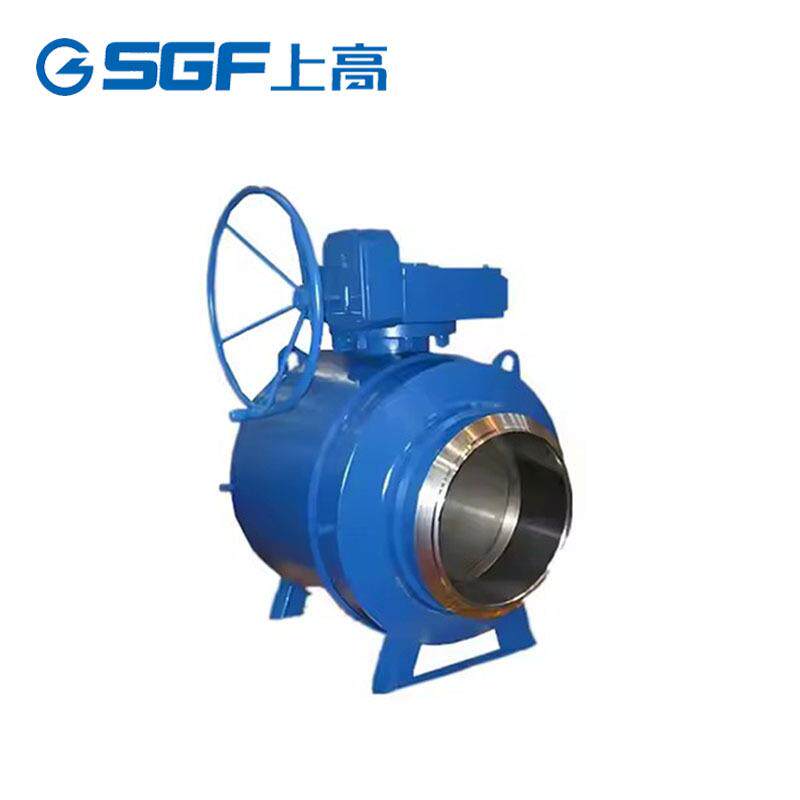 涡轮全焊接球阀大口径碳钢缩径/全通径热力对焊球阀Q61F-25C