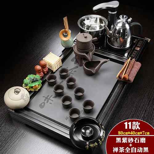高档盘功夫茶具套组家用客厅办公室茶全一套体整现代简约泡茶壶自