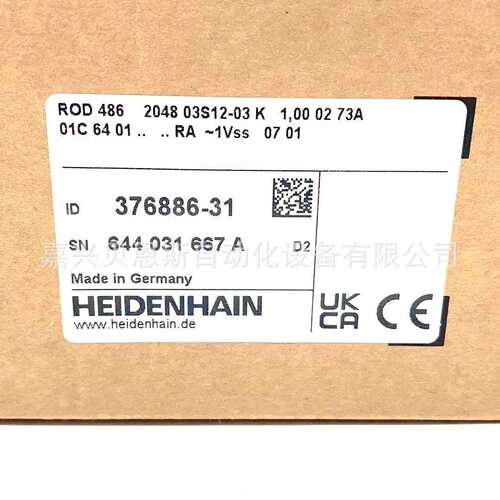 ROD486 204803S12-03 ID376886-31/295466-31海德汉旋转编码器现