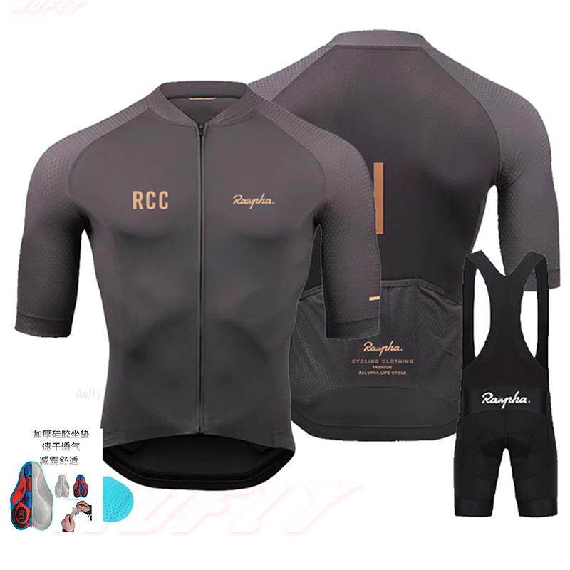 rcc自行车骑行服男女夏季短袖单车套装公路车骑行上衣车队定制