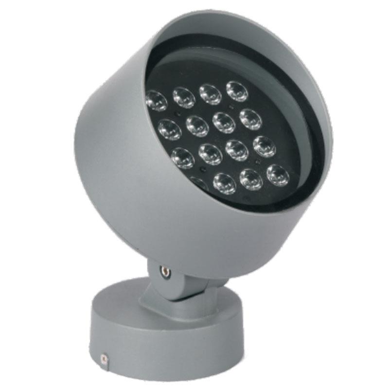 跨境热度铝材质led户外庭院投光灯12W36W地插灯工程照树投光灯