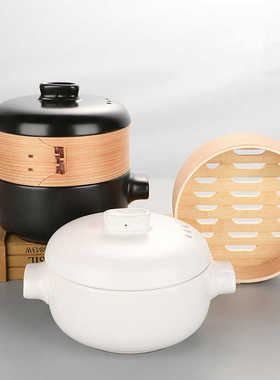 汤锅日式仔0煲耐高温 .蒸笼8l小砂锅饭家用酒店炖锅沙锅陶瓷燃气