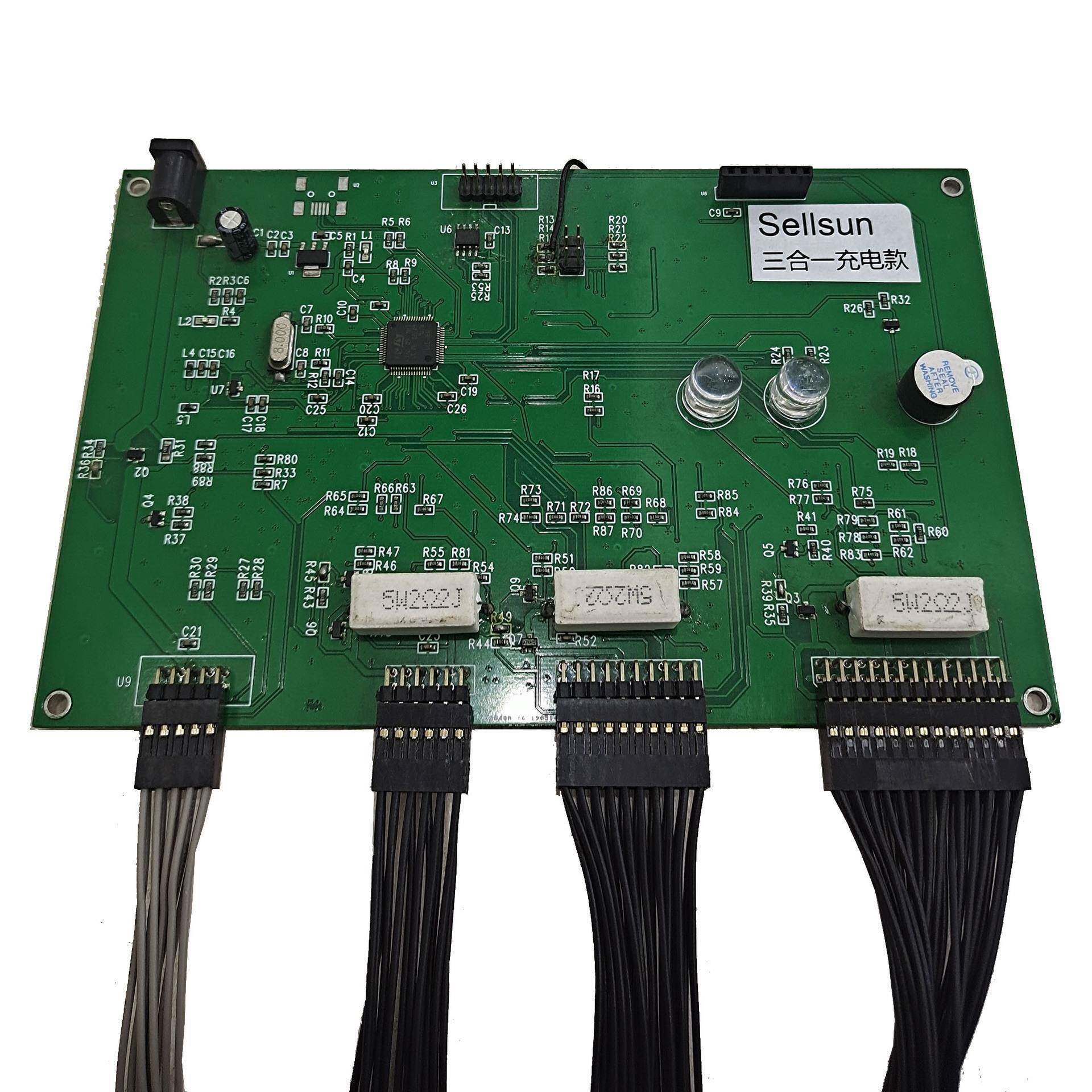 USB线TYPE-C苹果三合一测试板MICRO数据线款充电款电路线测试板
