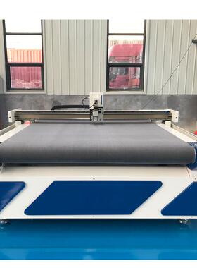 洲UQN真科益技 牛皮切割机 真皮切割系统 识自动别瑕疵