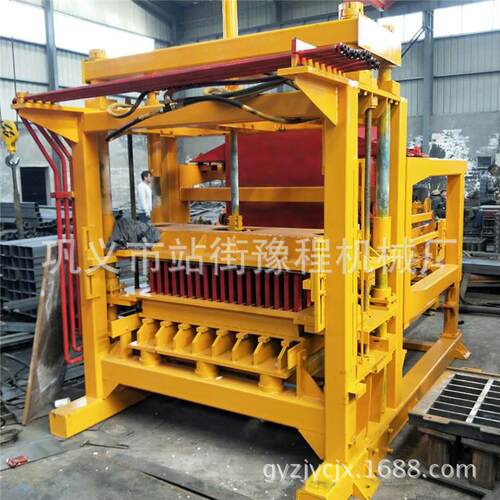 brick making machine5-15连锁块切砖机全自动水泥垫块机透水砖机