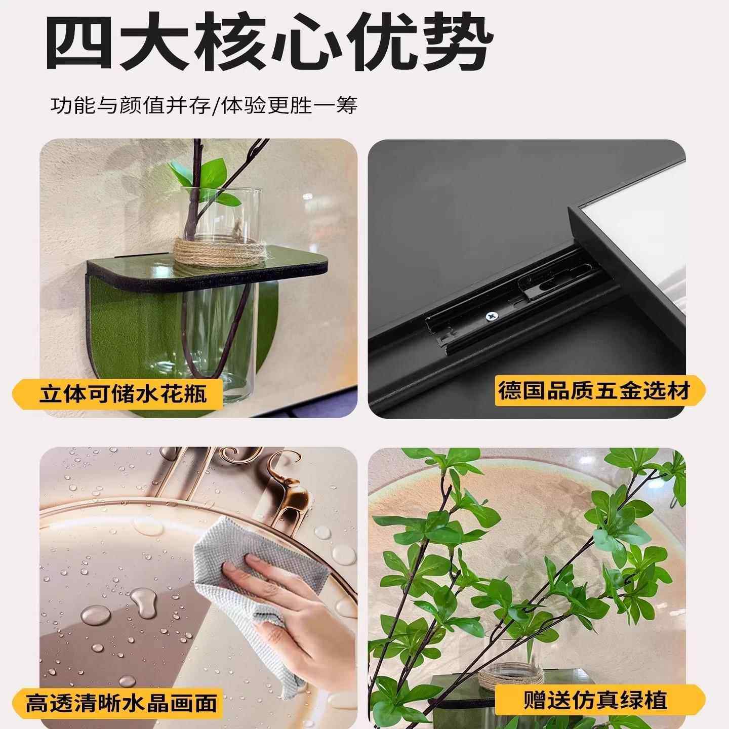 奶油电画表SYSW—DK箱装饰水风培绿植电箱壁画餐厅电闸配遮挡挂画