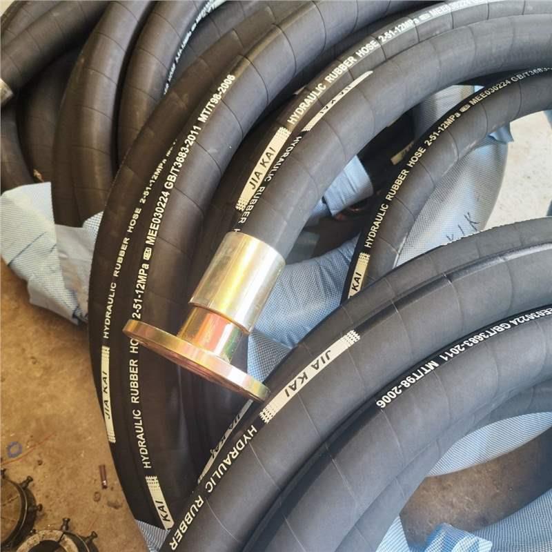 高压注浆管空压机风管等防爆大口径螺旋高温液压管通用油管编织图片