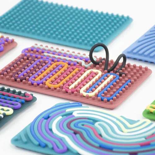Sensory Activity Board for Kid Busy Board Motor Skills Monte