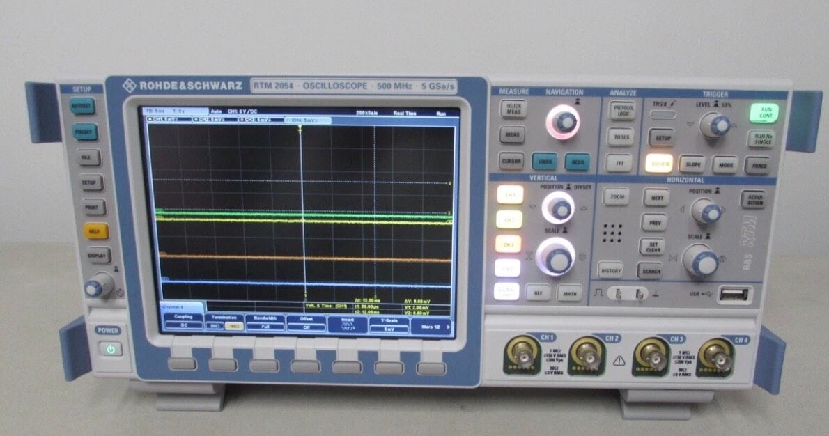 罗德与施瓦茨RTM 2054示波器，500 MHz 4通道5