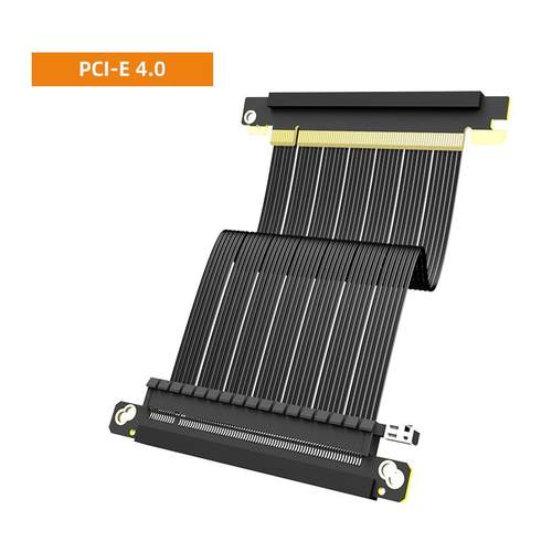 闪鳞机箱专用显卡延长线PCI-E4.0/5.0双反接口迷你miniITX