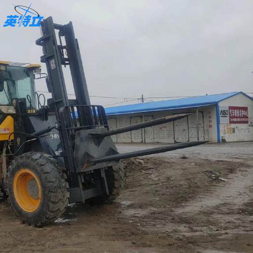 Round Steel Fork装载机改装多功能棉花叉液压圆钢三齿钢针叉子