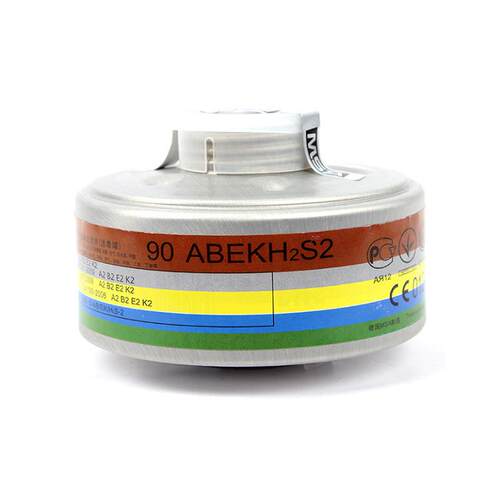 梅思安MSA 10098112-CN 过滤罐90ABEK2 防综合气体A2B2E2K2滤毒罐