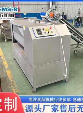 台湾烤肠生设备 纯肉肠成加商工流OXT水线 用750型产真空套拌馅机