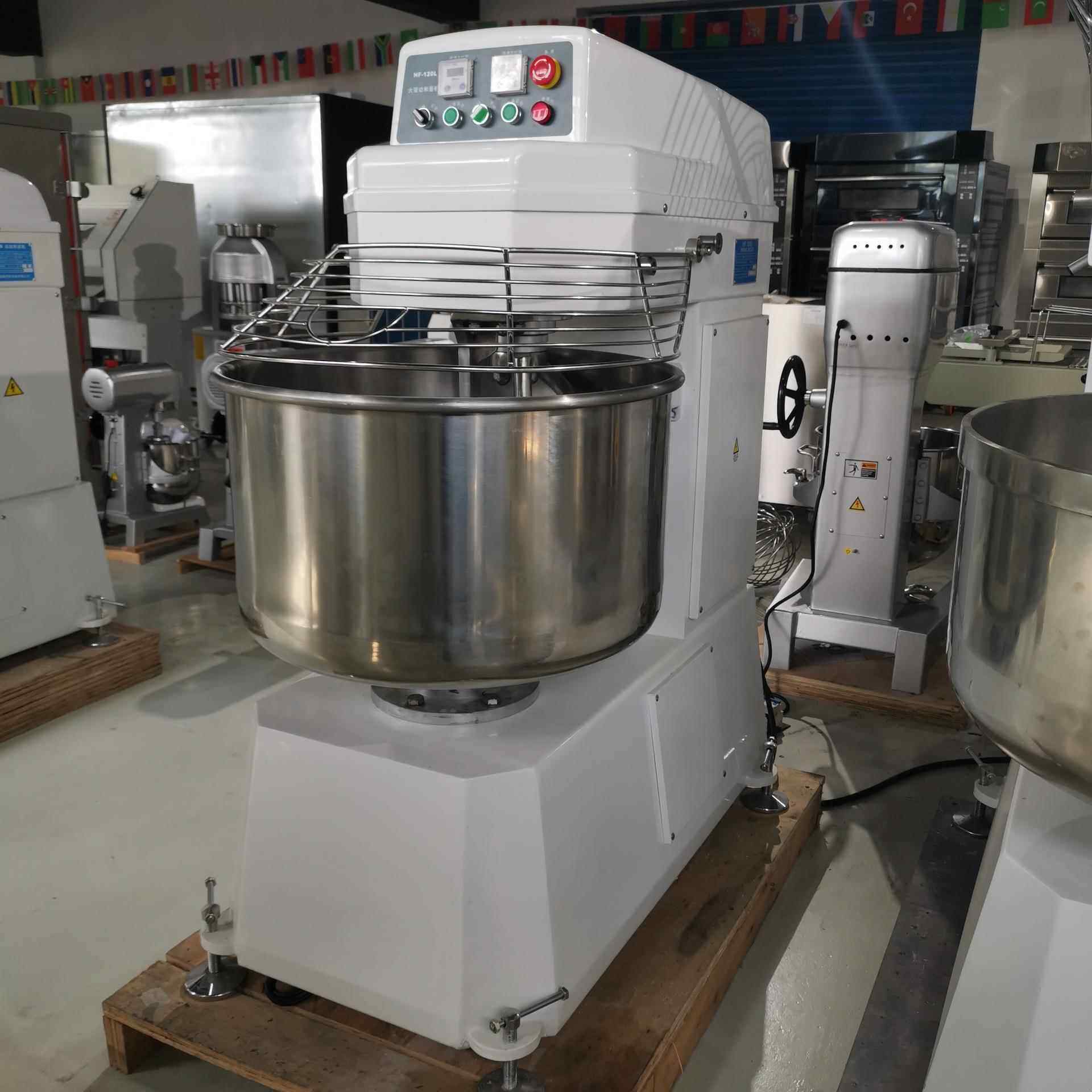 20L和商面机大 两包粉和面机用 120升1揉面机100型斤面粉827搅拌