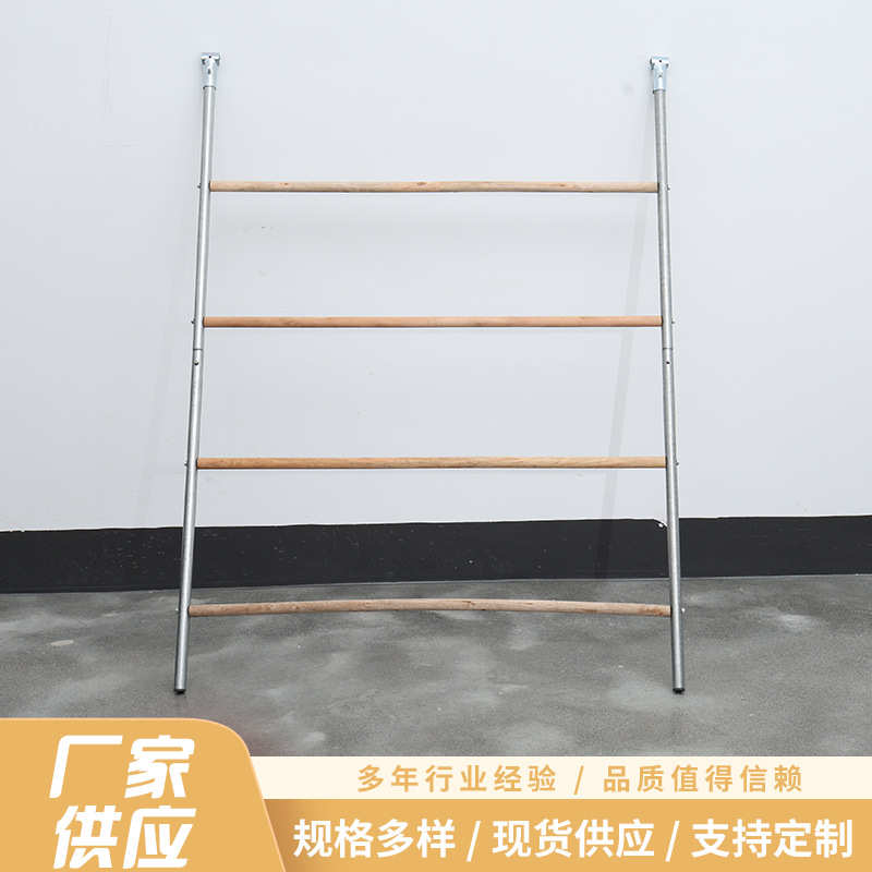 磨家禽加固户外鸡玩耍爬脚睡觉防木架管爬梯子鸡 加厚镀锌架