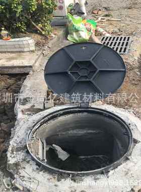 深圳市政重型铸铁圆井盖700*800D400污水雨水道路沙井盖东莞市政