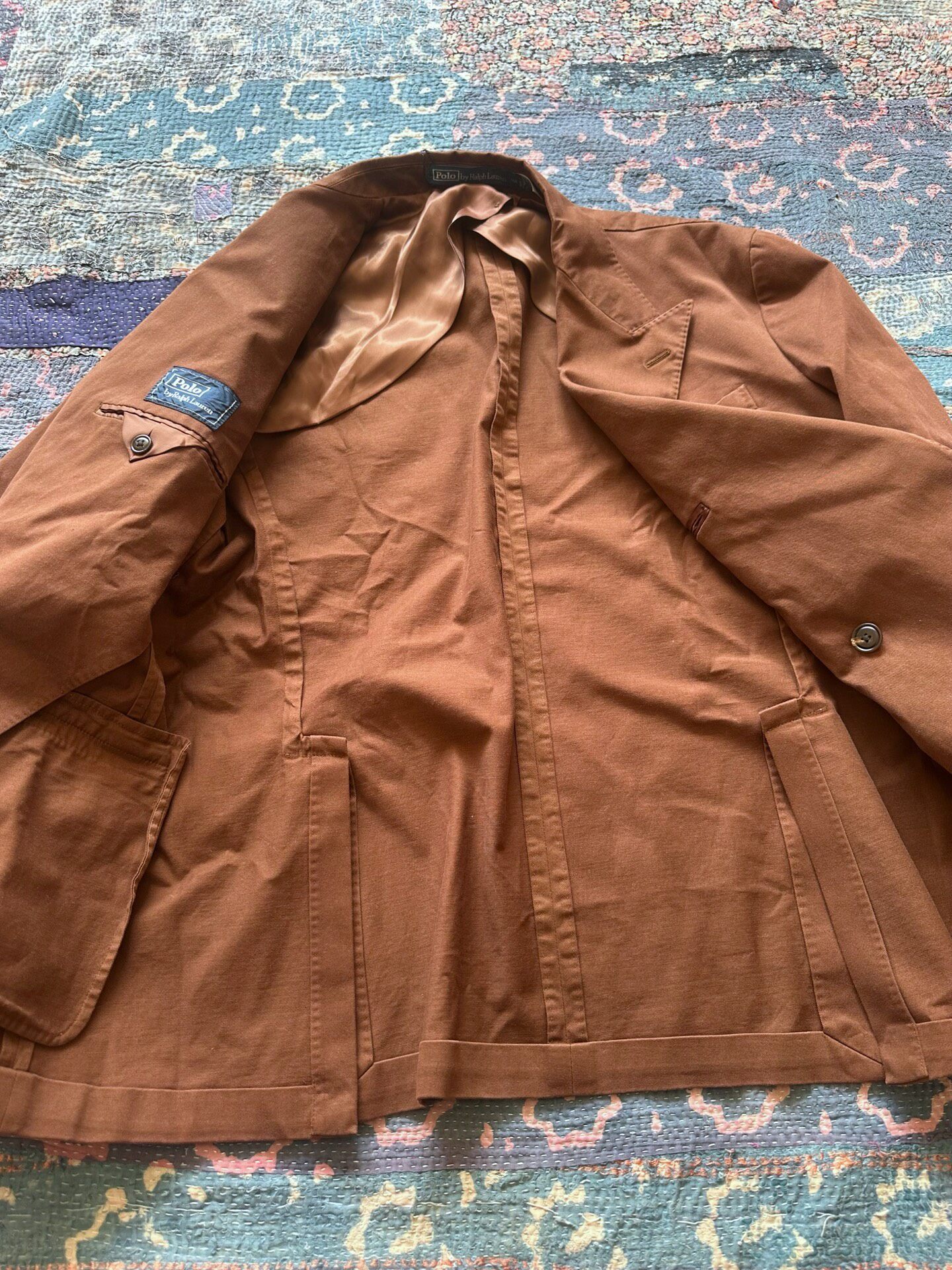 Polo Ralph Lauren Double-Breasted Blazer — detail