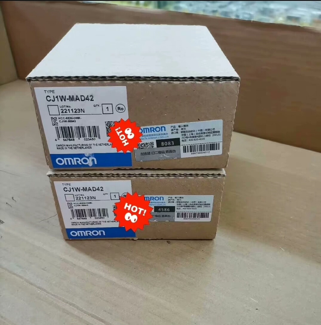 CJ1W-MAD42欧姆龙模块，全新原装正品，里外编号一致