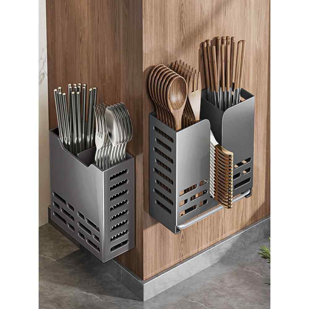 德国筷子收纳盒厨房筷子笼壁挂式家用刀勺筷子筒筷子篮收纳架,餐饮具,餐具笼/架,淘宝优惠券,粉丝福利购,淘宝优惠卷