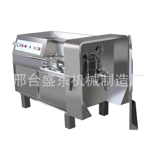 厂家商用大型冻肉鲜肉切丁机牛腩牛肉猪肉肥肉切粒机肉丁机器