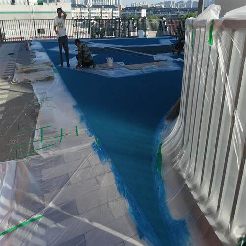 学校体育馆操场塑胶跑道epdm颗粒运动场学校新国标全塑型塑胶跑道