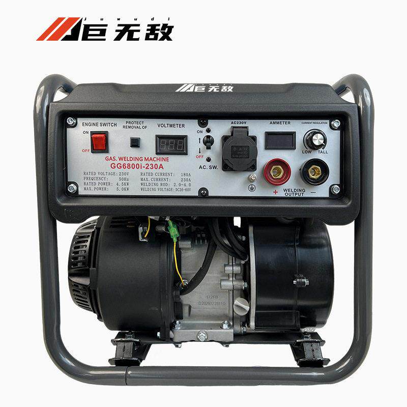 重庆汽油发电电焊两用机一体机220V家用野外发焊机变频