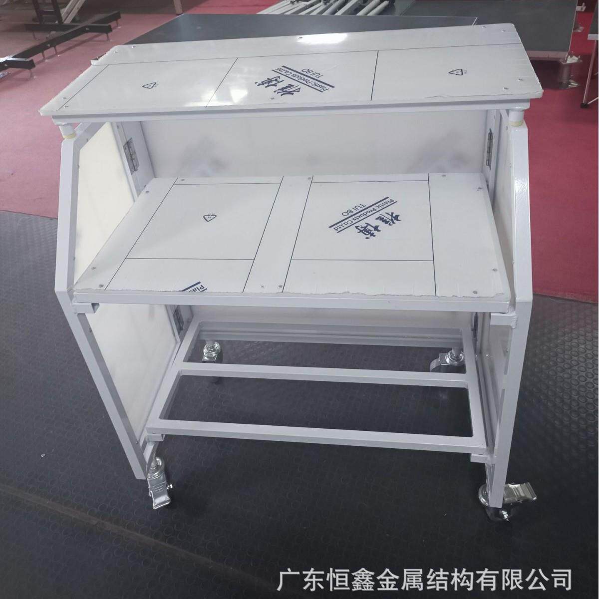 厂家直销白色折叠方便携带吧台各种小吃摆地摊桌椅