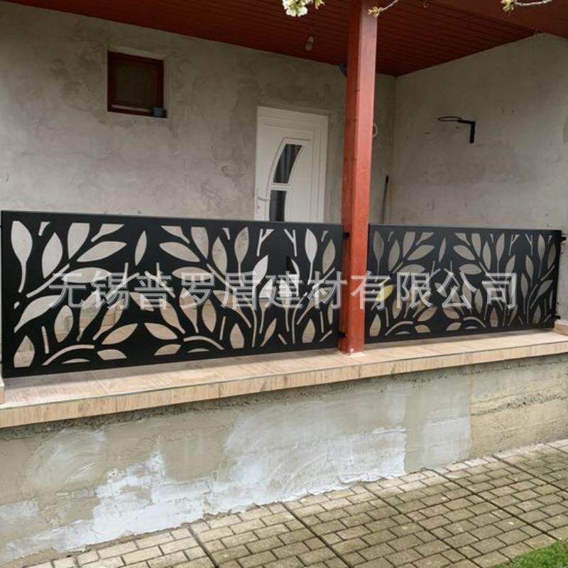 镀锌板切割镂空雕花板隔断 阳台切割护栏 屏风客厅办公室卧室玄关