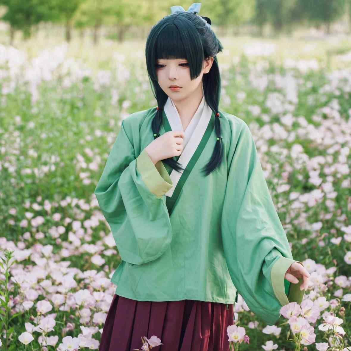 猫猫cos服装假发药屋少女的呢喃cosplay游园会鞋子药师独语壬氏图片