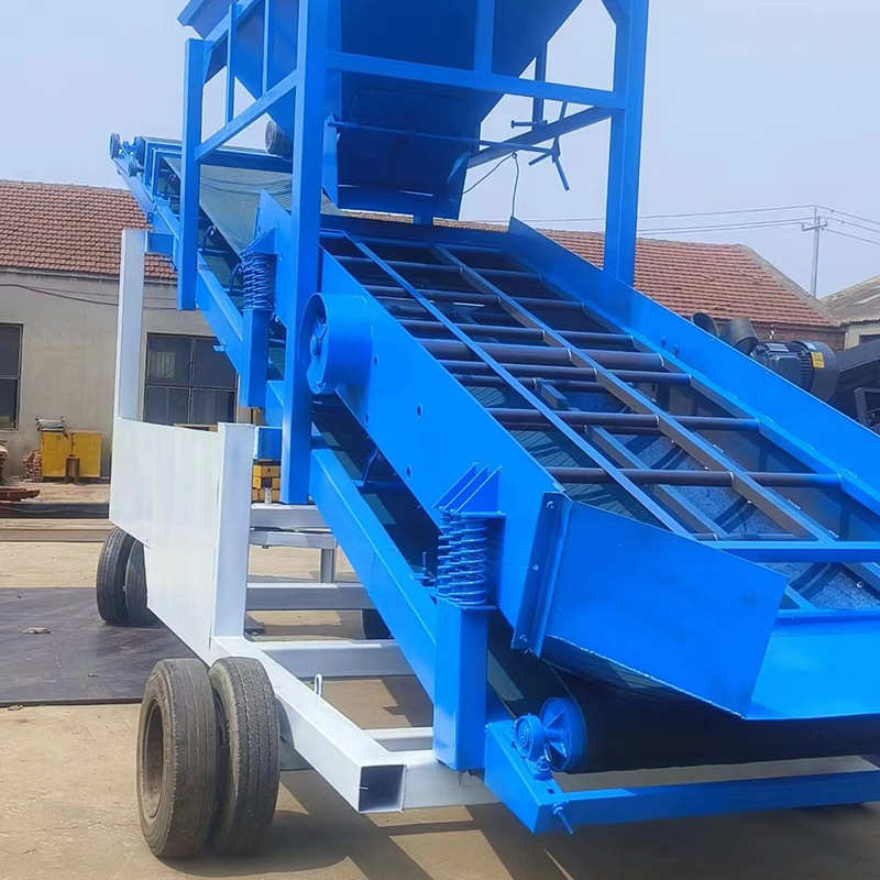 供应筛适用震动滚筒机沙场振动筛轴遥控机筛筛全自动煤无矿山沙