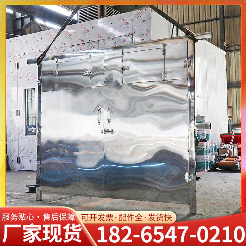 不锈钢无压风门矿用井下1800*2000巷道安全门304防火栅栏门