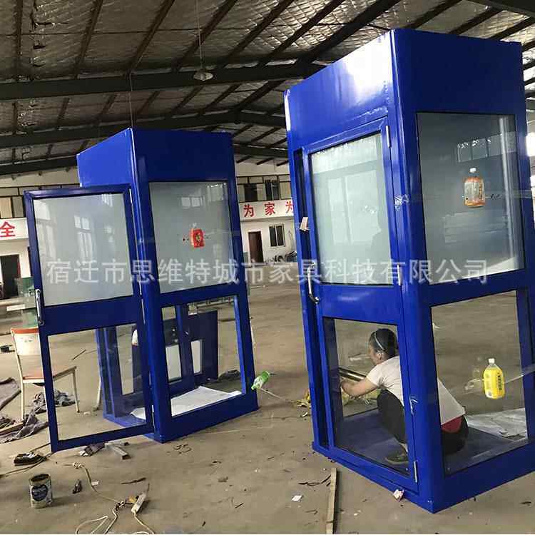 邮政ATM机防护罩铝合金ATM智能防护舱工行自动取款机防护罩定 制