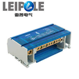 盒电气分线六出普uk407接线盒分线接线盒雷端子汇流排一进器端子