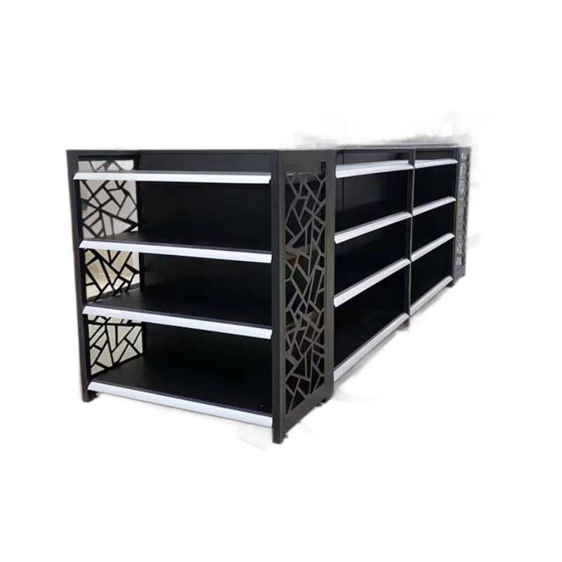 单双层便利店水果生鲜展示架商用超市蔬果架社区移动果蔬菜店货架