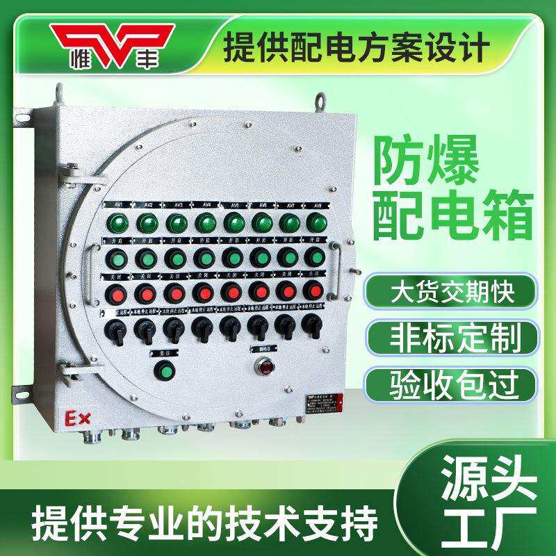 惟丰防爆控制箱接线盒电控制按钮开关检修配电箱正压柜厂断路器