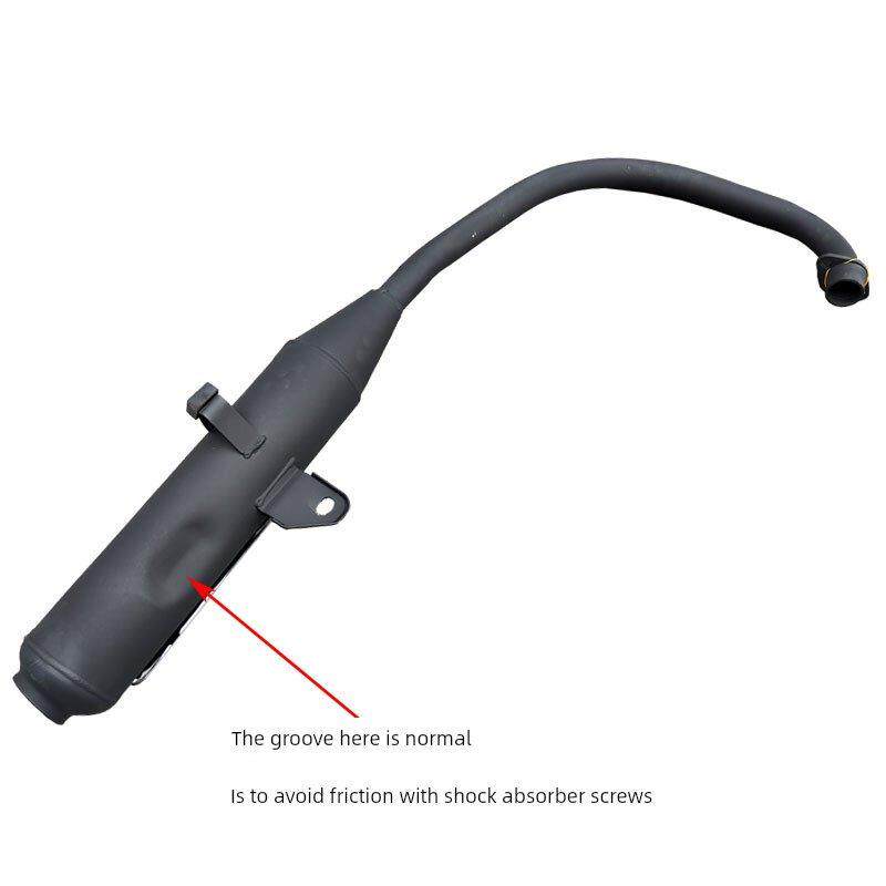 适合力帆摩托车配件Lf125-9T月追Lf150-9R排气管消声器