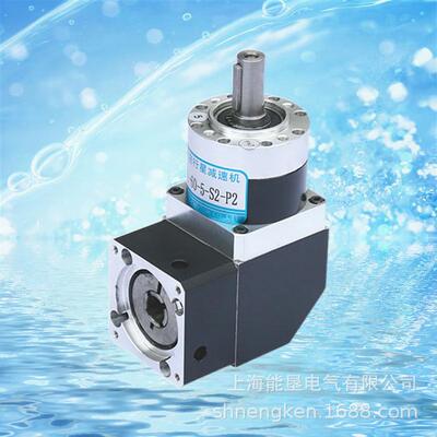 WPLE60行星减速机器齿轮箱90度转角步进伺服电机换向器拐角