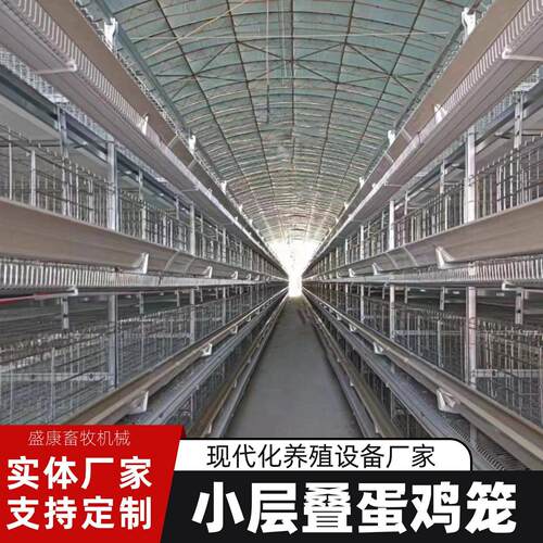 小层叠蛋鸡笼立体式全自动系统操控蛋鸡笼热镀锌鸡笼设备厂家供应