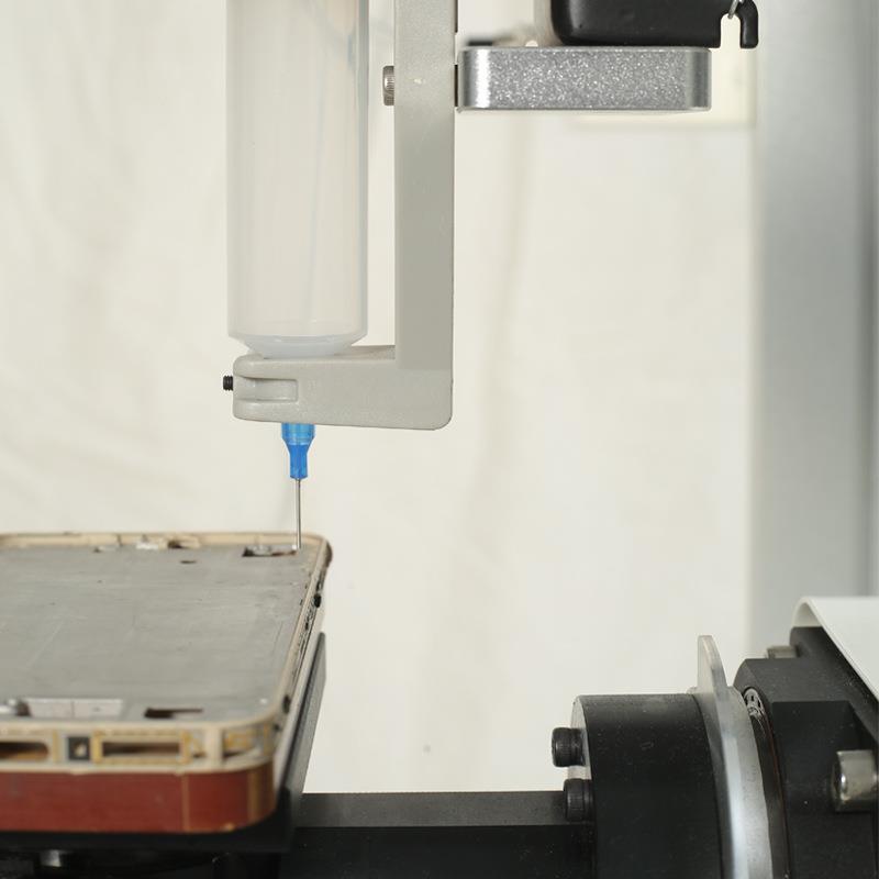 全自动点胶机手机壳桌面式旋转点胶机五轴针筒式打胶设备自动化设