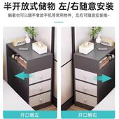 易床头CTG0095柜简约现代室家小柜子轻奢高级感出租房用用小型卧