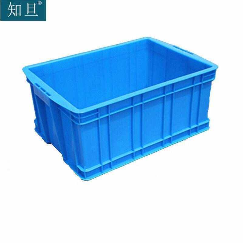 知旦450-230周转箱外径505*355*240mm长方形周转箱塑料收纳箱零