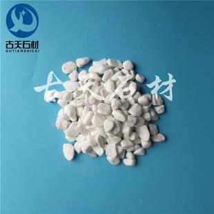 园艺树坑白色鹅卵石 大号白色鹅卵石 中号白色鹅卵石