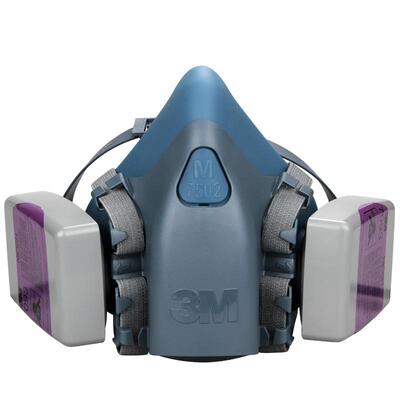 3M7093CN滤尘盒P100等级工业细粉尘核放射尘玻璃纤维防喷溅防尘盒