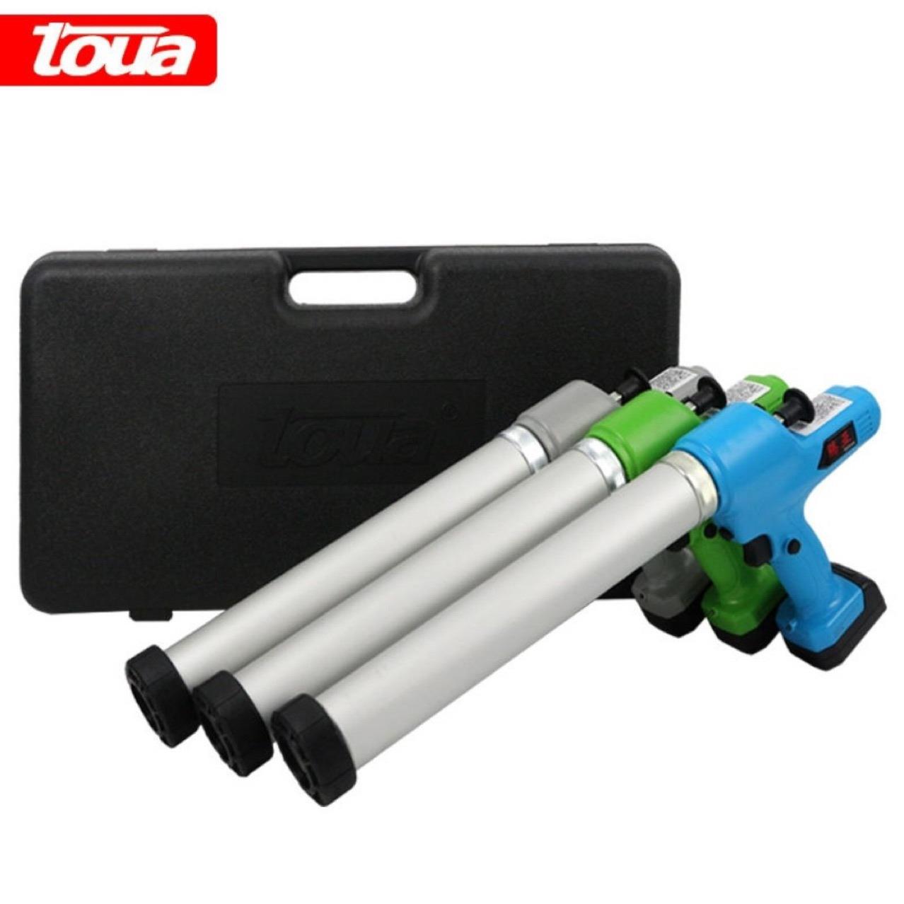 腾亚电动胶枪结构胶全自动无级变速打胶枪玻璃胶锂电打胶机软胶枪