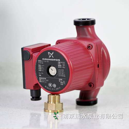 格兰富水泵屏蔽泵UPS25-80非自动地暖暖气片循环泵 220V