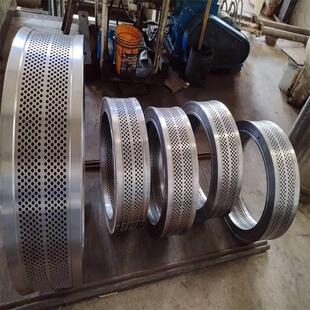 生物质颗粒机模具压辊560制粒机环模合金钢材质木屑颗粒机模具